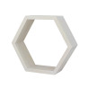 Półka plaster miodu COS 18 drewniana - Meblo-Wosk