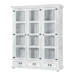 Witryna trzydrzwiowa z drewna VIT 108 /1 SLIM