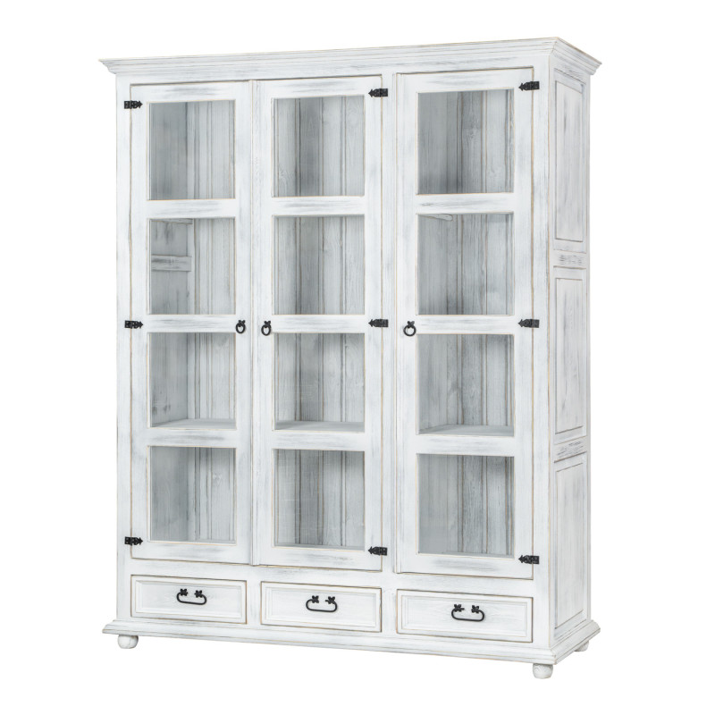 Witryna trzydrzwiowa z drewna VIT 108 /1 SLIM