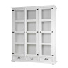Witryna trzydrzwiowa z drewna VIT 108 /2 SLIM
