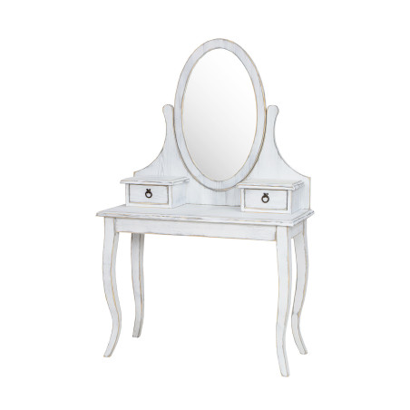 Drewniana toaletka TOL 02-lustra - www.meblo-wosk.pl