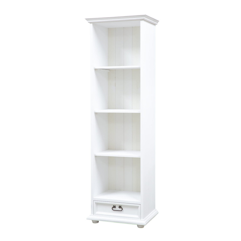 Regał na książki REG 102 SLIM sosnowy - Meblo-Wosk