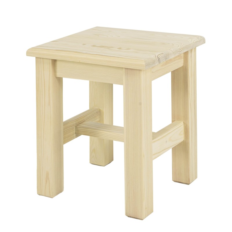 Drewniany taboret SIL 21