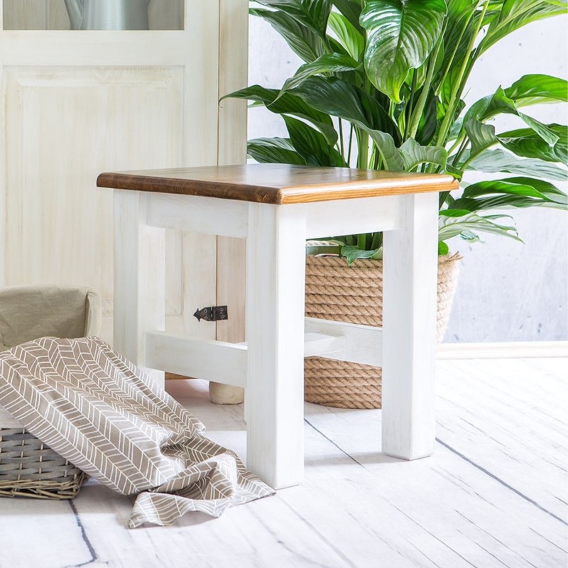 Drewniany taboret SIL 21