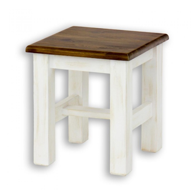 Drewniany taboret SIL 21