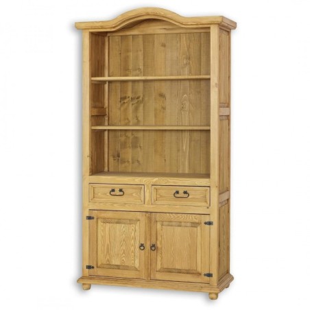 Drewniany regał woskowany REG 06