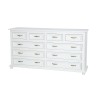 Rustykalna komoda z drewna COM 04