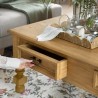 Drewniana ława z toczonymi nogami MES 07 /A