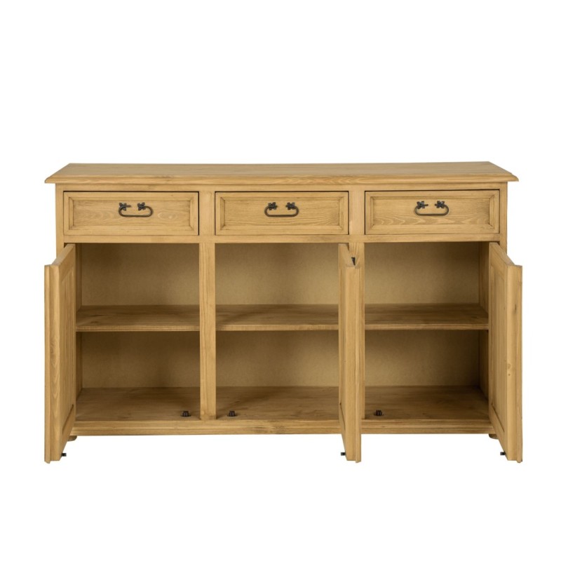 Komoda z litego drewna COM 101 SLIM
