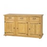 Komoda z litego drewna COM 101 SLIM