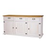 Komoda z litego drewna COM 101 SLIM