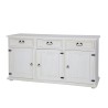 Komoda z litego drewna COM 101 SLIM