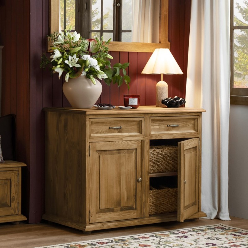 Komoda drewniana COM 102 SLIM