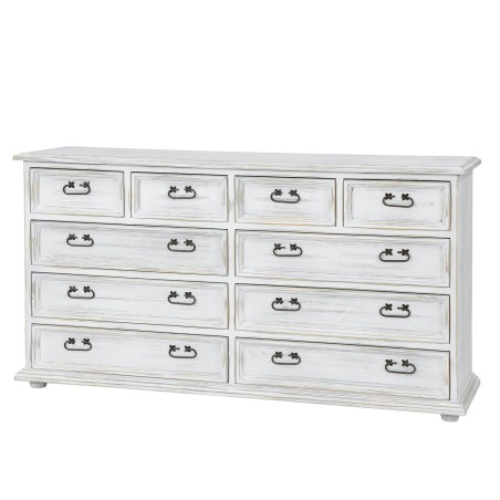 Drewniana komoda z szufladami COM 104 SLIM