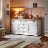 Komoda sosnowa COM 119 SLIM