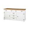 Komoda sosnowa COM 119 SLIM