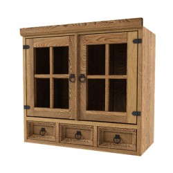 szafka drewniana woskowana z szufladami