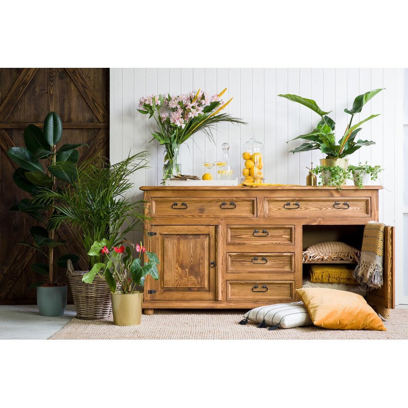 komoda retro woskowana