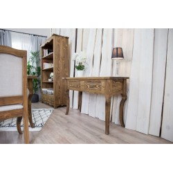 sosnowa konsola woskowana w stylu wiejskim