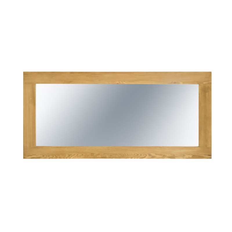 Lustro w drewnianej ramie SEL 22 STEEL