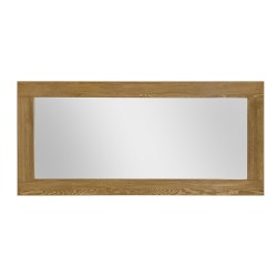 Lustro w drewnianej ramie SEL 22 STEEL