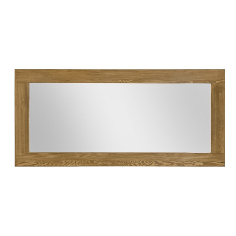 Lustro w drewnianej ramie SEL 22 STEEL