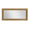 Lustro w drewnianej ramie SEL 22 STEEL