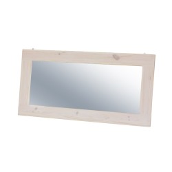 Lustro w drewnianej ramie SEL 22 STEEL