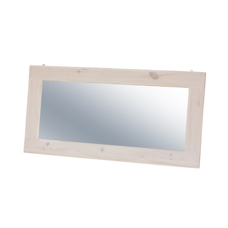 Lustro w drewnianej ramie SEL 22 STEEL