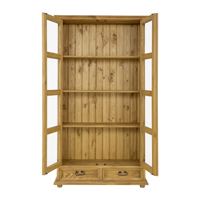 witryna na ksiazki przeszklona bibliopteczka