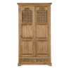Drewniana szafa w stylu boho SZY 07 /A – CARBONE