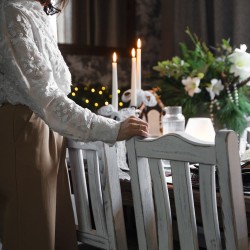 Drewniane krzesło kuchenne SIL 05