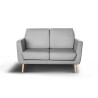 szara tapicerowana sofa