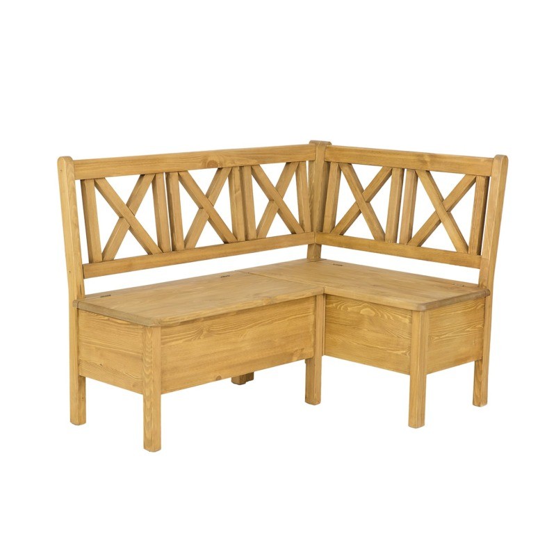 Drewniana ławka narożna SIL 19 /A /P150