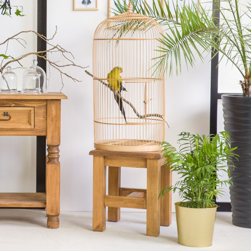 Drewniany taboret SIL21 idealny do kuchni - Meblo-Wosk
