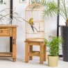 Drewniany taboret SIL21 idealny do kuchni - Meblo-Wosk