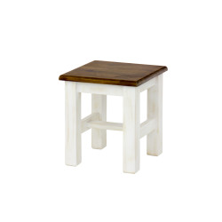 Drewniany taboret SIL21 idealny do kuchni - Meblo-Wosk