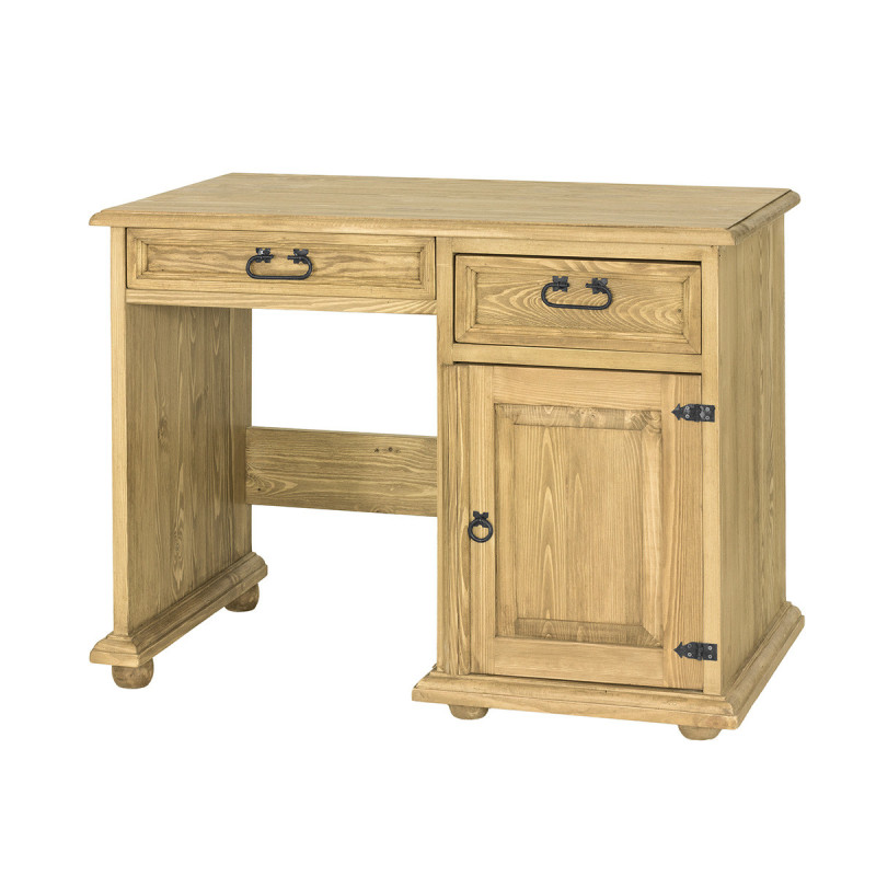 Sosnowe biurko woskowane BIK 01 - Meblo-Wosk www.meblo-wosk.pl