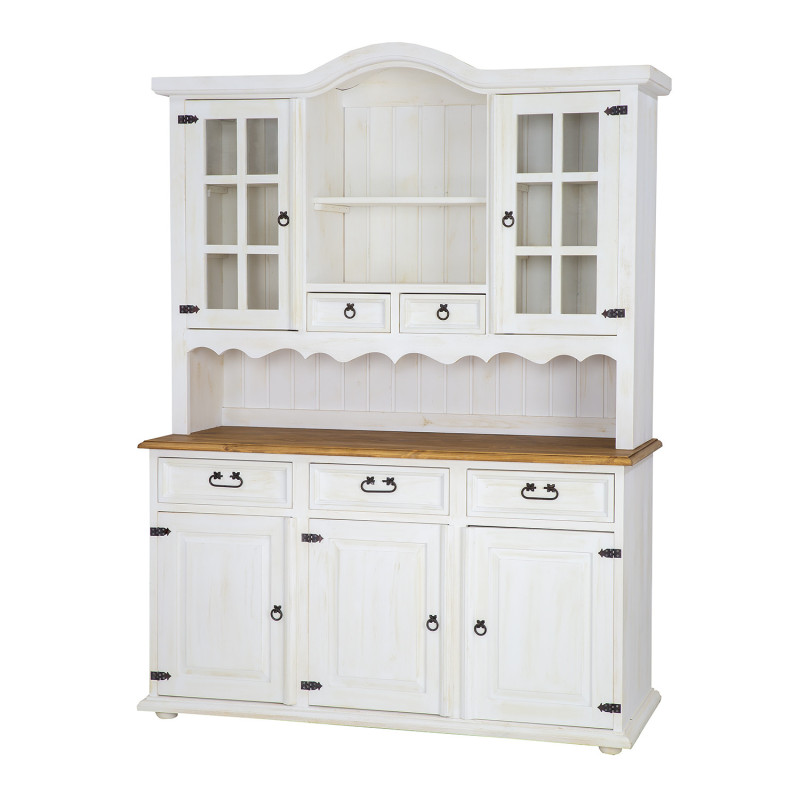 Drewniany kredens woskowany VIT 101 SLIM