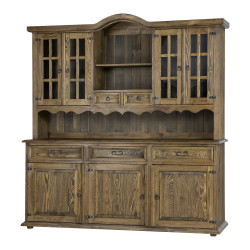 Rustykalny kredens drewniany VIT 102 SLIM