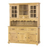Kredens z litego drewna VIT 04 woskowany - Meblo-Wosk
