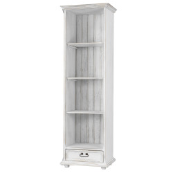 Regał na książki REG 102 SLIM sosnowy - Meblo-Wosk