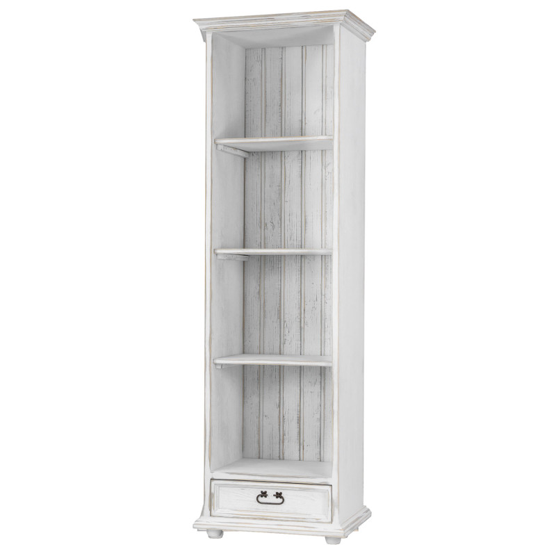 Regał na książki REG 102 SLIM sosnowy - Meblo-Wosk