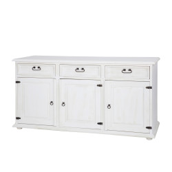 Komoda z litego drewna COM 101 SLIM