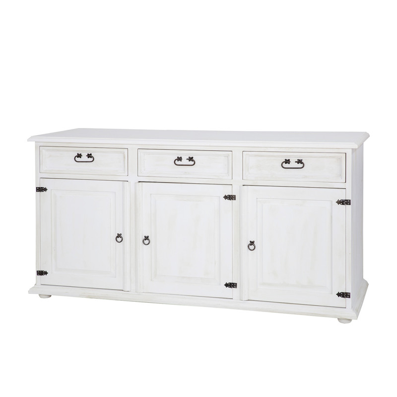 Komoda z litego drewna COM 101 SLIM