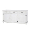 Komoda z litego drewna COM 101 SLIM