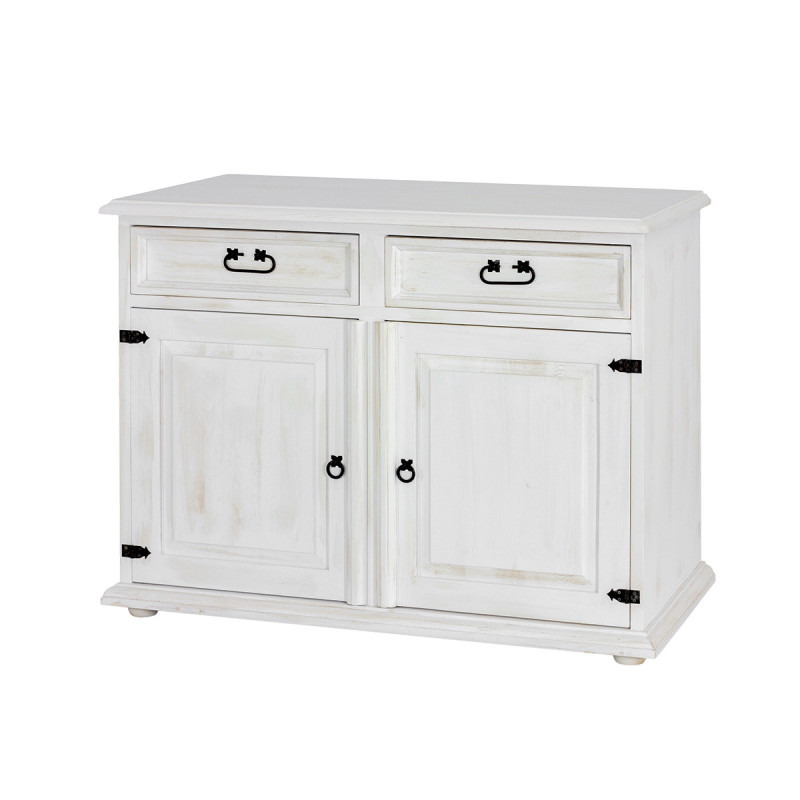 Komoda drewniana COM 102 SLIM woskowana - Meblo-Wosk