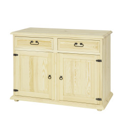 Komoda drewniana COM 102 SLIM woskowana - Meblo-Wosk