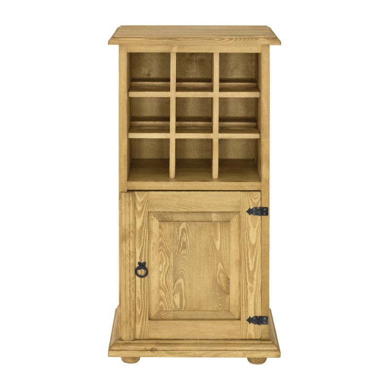 Drewniana szafka na wino COM 14 - Meblo-Wosk www.meblo-wosk.pl