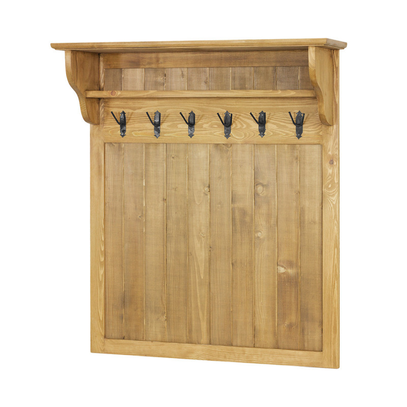 Drewniany wieszak na ubrania GAB 03